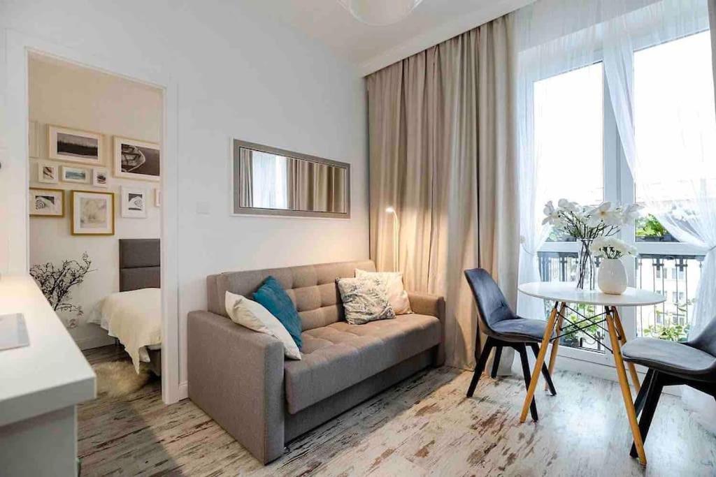 Lux Apartament W Centrum, Plac Konstytucji, Klimatyzacja, Widokowy Apartment Warsawa Bagian luar foto