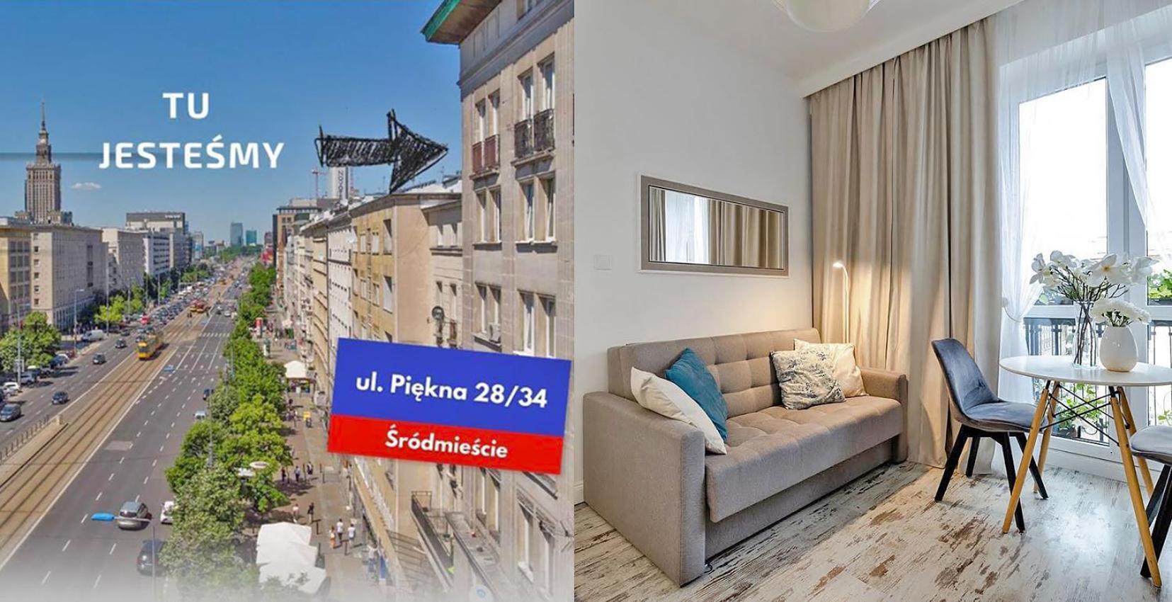 Lux Apartament W Centrum, Plac Konstytucji, Klimatyzacja, Widokowy Apartment Warsawa Bagian luar foto